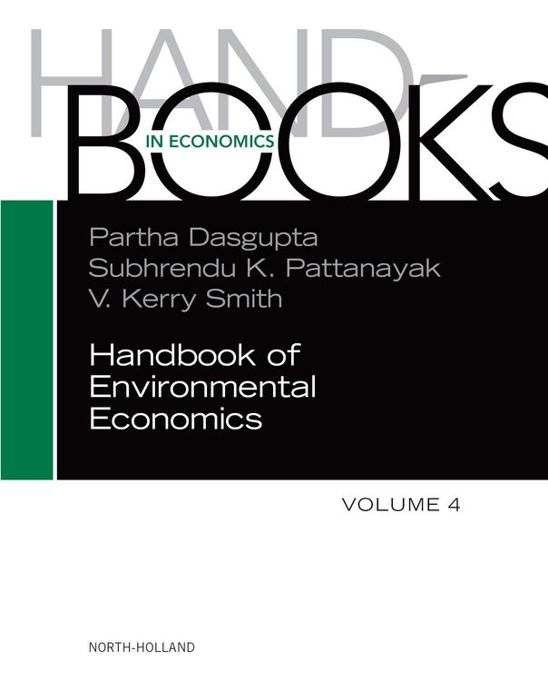 Produktbild: Handbook of Environmental Economics