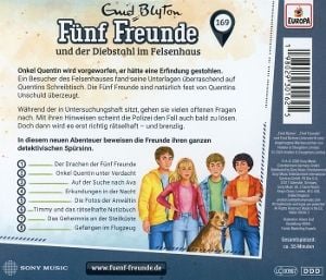 Produktbild: F&uuml;nf Freunde 169: und der Diebstahl im Felsenhaus