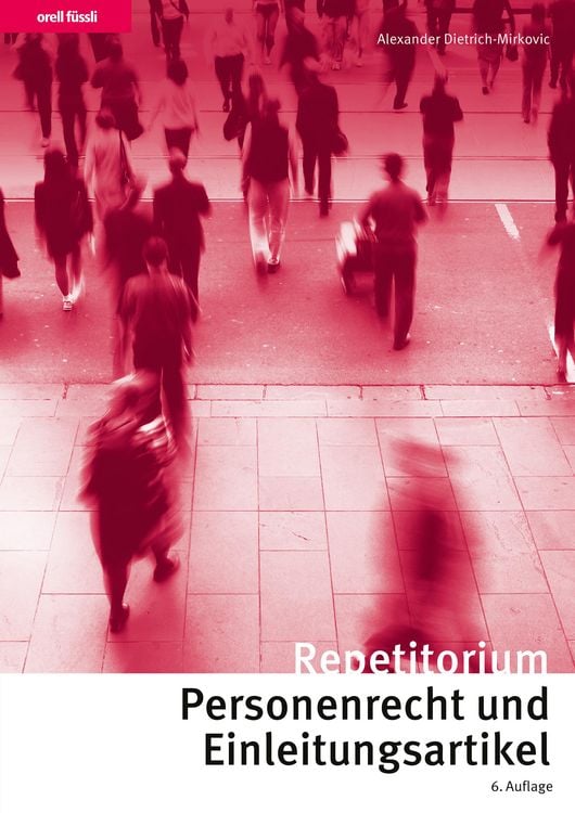 Produktbild: Repetitorium Personenrecht und Einleitungsartikel