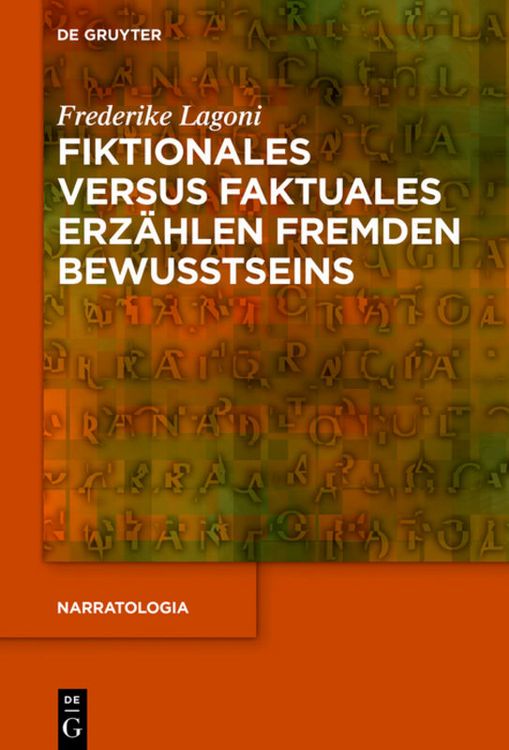 Produktbild: Fiktionales versus faktuales Erz&auml;hlen fremden Bewusstseins
