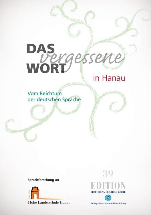 Produktbild: Das vergessene Wort in Hanau