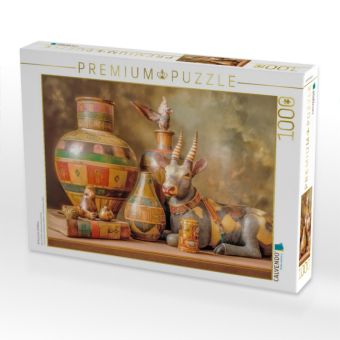 Produktbild: CALVENDO Puzzle Afrikanische Stillleben | 1000 Teile Lege-Gr&ouml;&szlig;e 64x48cm Foto-Puzzle f&uuml;r gl&uuml;ckliche Stunden