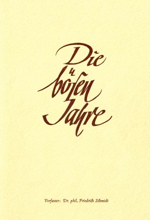 Produktbild: Die b&ouml;sen Jahre