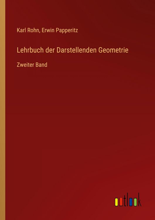 Produktbild: Lehrbuch der Darstellenden Geometrie