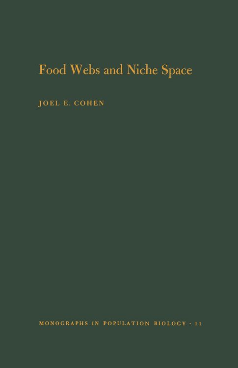 Produktbild: Food Webs and Niche Space