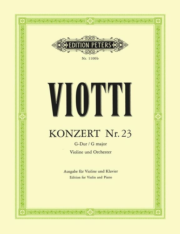 Produktbild: Concerto No. 23 in G