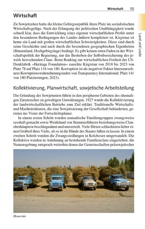 Produktbild: TRESCHER Reiseführer Kirgistan