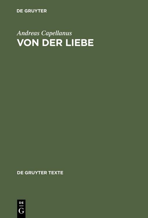 Produktbild: Von der Liebe
