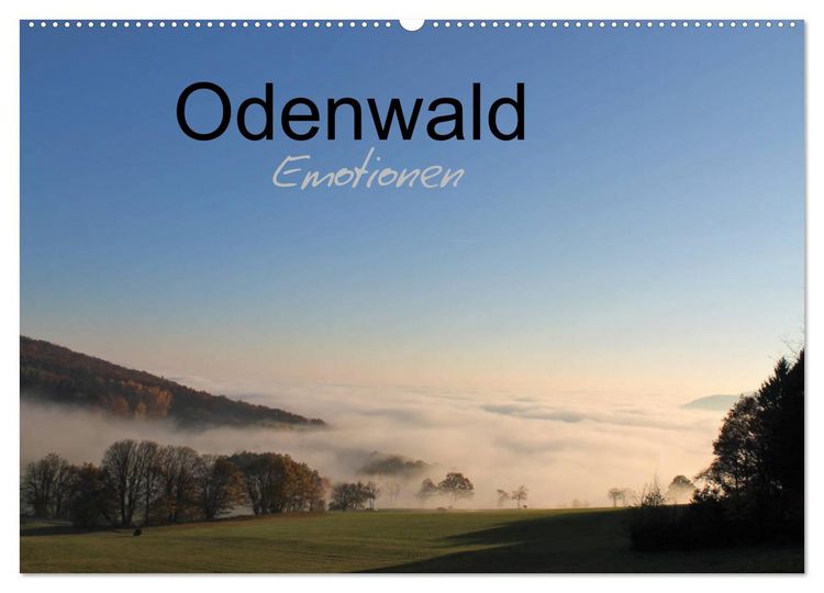 Produktbild: Odenwald Emotionen (Wandkalender 2026 DIN A2 quer), CALVENDO Monatskalender