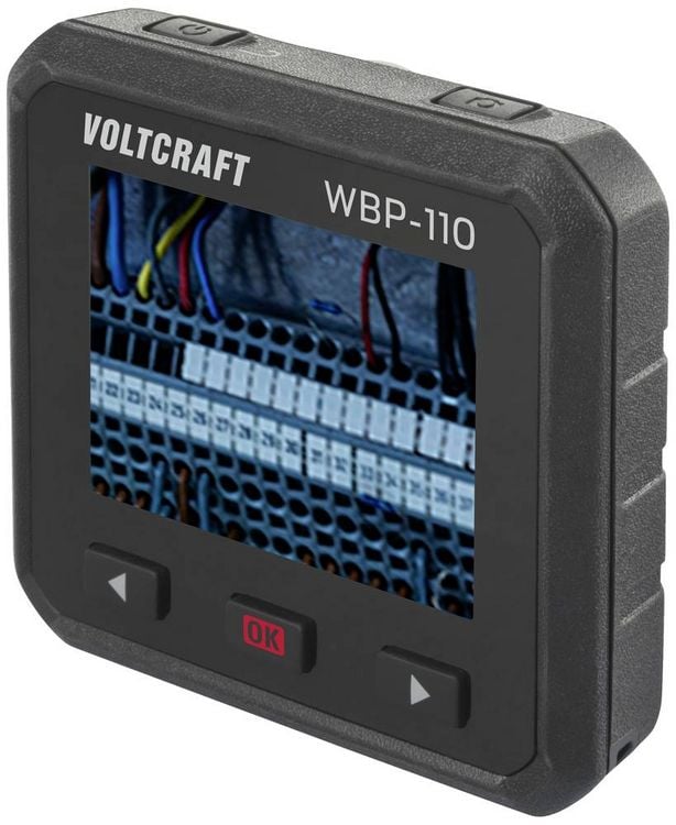 Produktbild: VOLTCRAFT WBP-110 W&auml;rmebildkamera -20 bis 550 &deg;C 160 x 120 Pixel 25 Hz integrierte Digitalkamera