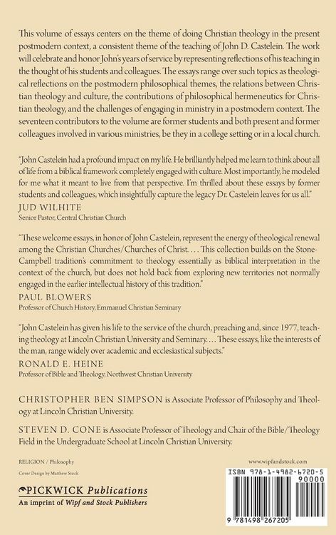 Produktbild: Theology in the Present Age