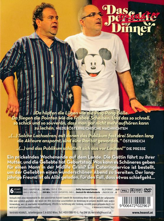 Produktbild: Das perfekte Desaster Dinner [2 DVDs]