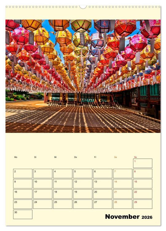 Produktbild: S&uuml;dkorea - Tradition und Hightech (hochwertiger Premium Wandkalender 2026 DIN A2 hoch), Kunstdruck in Hochglanz