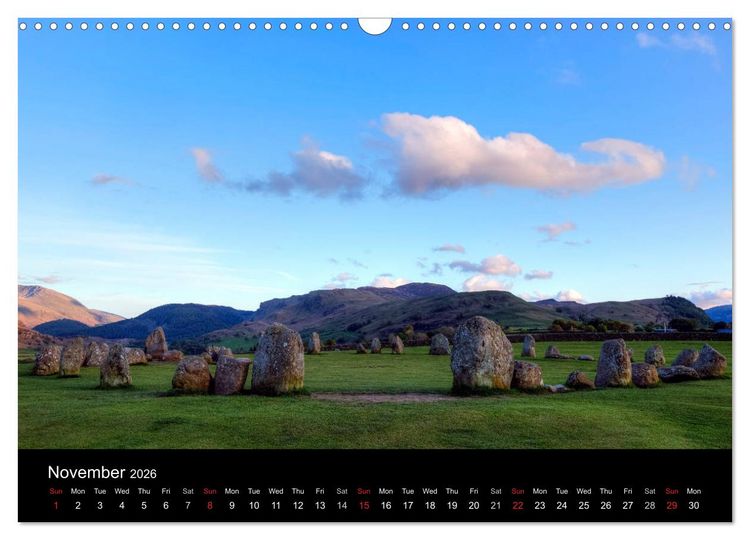 Produktbild: Cumbria - Lake District (Wall Calendar 2026 DIN A3 landscape), CALVENDO 12 Month Wall Calendar