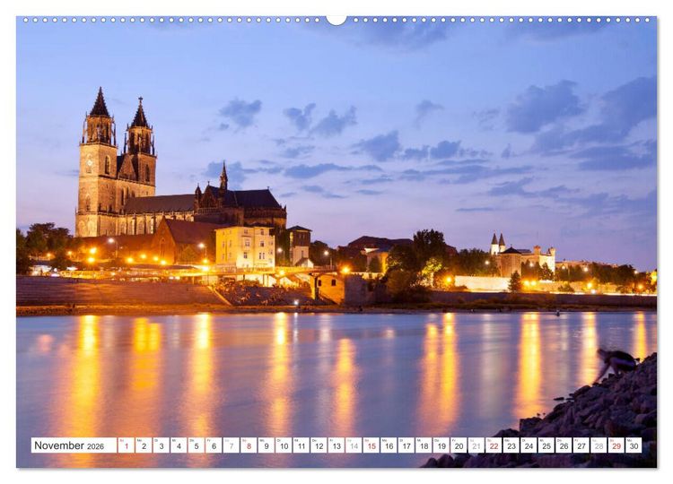 Produktbild: Deutsche Bundesl&auml;nder - Sachsen-Anhalt (hochwertiger Premium Wandkalender 2026 DIN A2 quer), Kunstdruck in Hochglanz