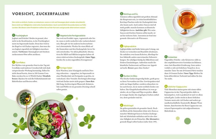 Produktbild: Die Ern&auml;hrungs-Docs &ndash; Unsere 100 besten Anti-Bauchfett-Rezepte