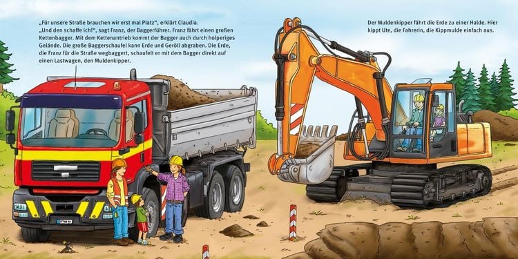 Produktbild: LESEMAUS Sonderbände: Bagger, Laster und Traktoren – Alles über Fahrzeuge