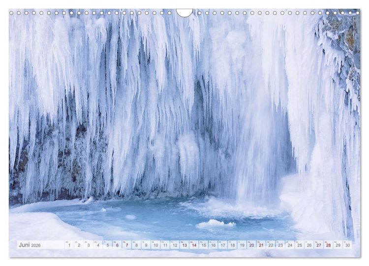 Produktbild: Surreale Landschaften Islands (Wandkalender 2026 DIN A3 quer), CALVENDO Monatskalender