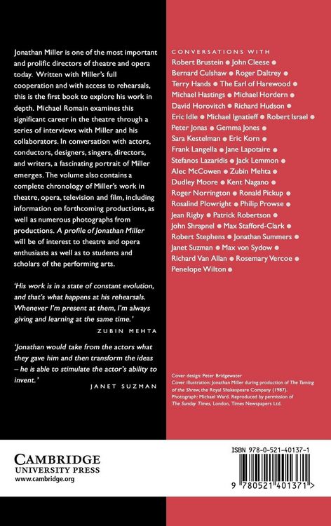 Produktbild: A Profile of Jonathan Miller