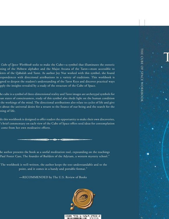 Produktbild: The Cube of Space Workbook