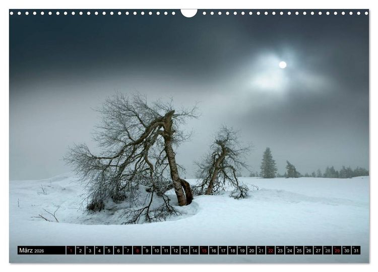 Produktbild: WETTER-LANDSCHAFTEN (Wandkalender 2026 DIN A3 quer), CALVENDO Monatskalender