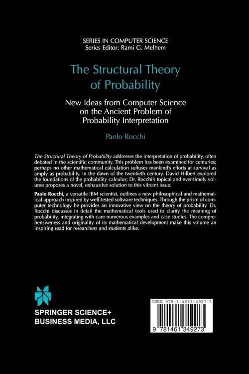 Produktbild: The Structural Theory of Probability