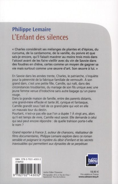 Produktbild: L enfant des silences