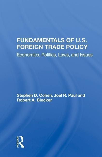 Produktbild: Cohen, S: Fundamentals Of U.s. Foreign Trade Policy