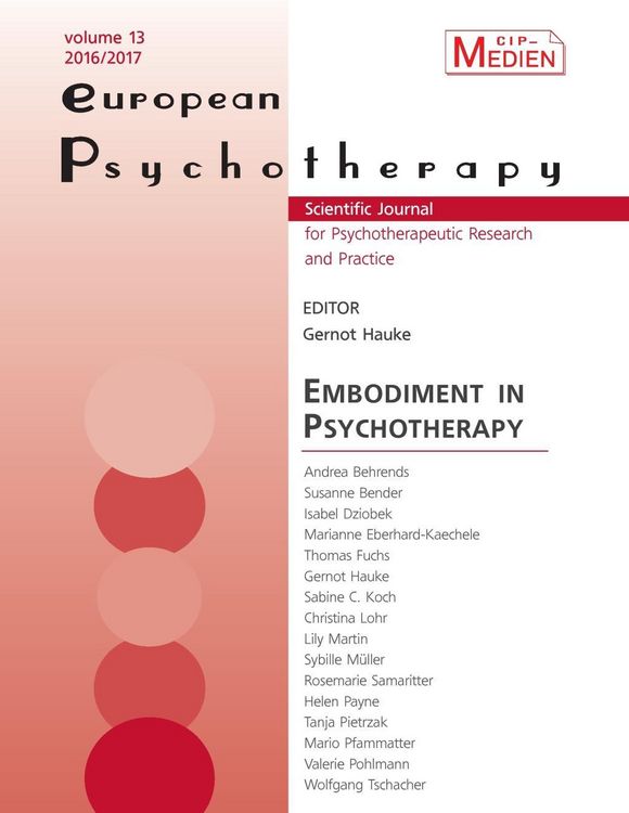 Produktbild: European Psychotherapy 2016/2017