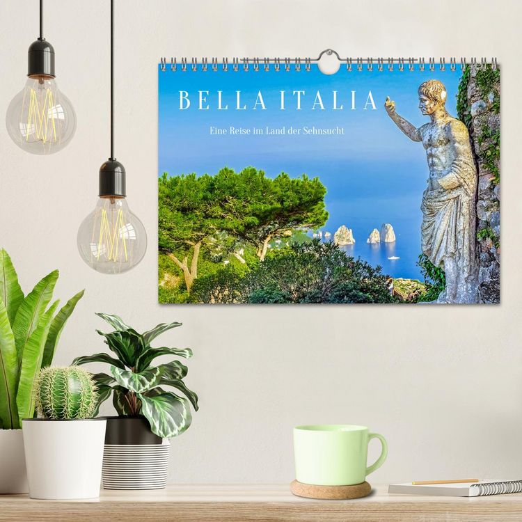 Produktbild: Bella Italia - Eine Reise im Land der Sehnsucht (Wandkalender 2026 DIN A4 quer), CALVENDO Monatskalender