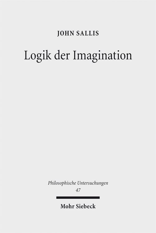 Produktbild: Logik der Imagination