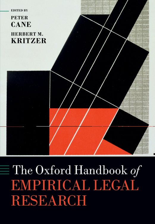 Produktbild: The Oxford Handbook of Empirical Legal Research