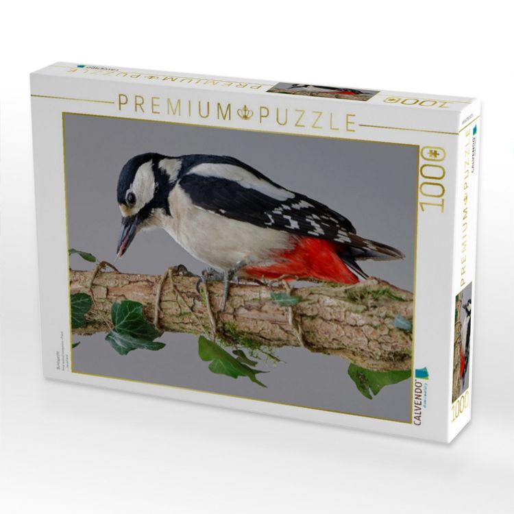 Produktbild: CALVENDO Puzzle Buntspecht | 1000 Teile Lege-Gr&ouml;&szlig;e 64x48cm Foto-Puzzle f&uuml;r gl&uuml;ckliche Stunden