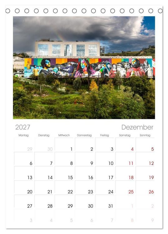 Produktbild: Tischplaner 2027 - W&auml;nde sprechen B&auml;nde (A5 Tischkalender zum Aufstellen) CALVENDO