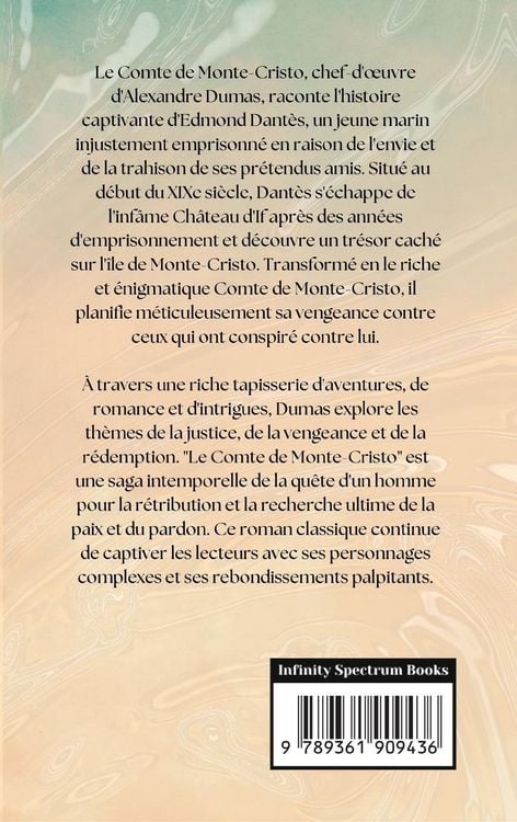 Produktbild: Le Comte de Monte-Cristo, Tome I (French Edition)