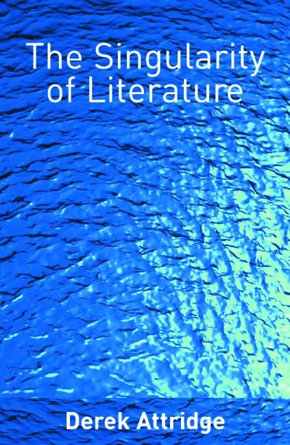 Produktbild: Attridge, D: Singularity of Literature