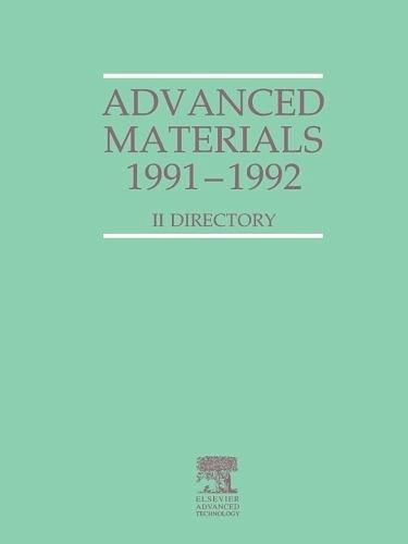 Produktbild: Advanced Materials 1991-1992
