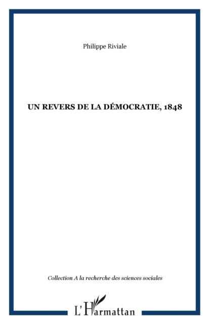 Produktbild: Un revers de la democratie, 1848