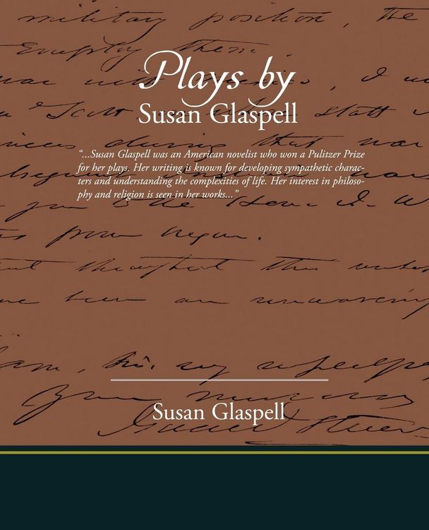 Produktbild: Plays by Susan Glaspell