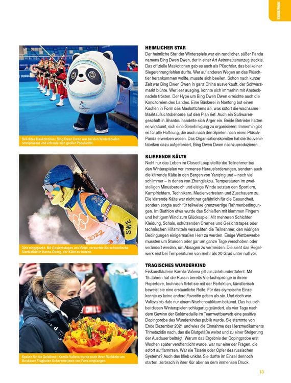 Produktbild: Olympische Winterspiele Peking 2022