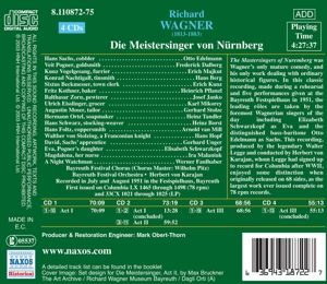 Produktbild: Die Meistersinger Von N&uuml;rnberg