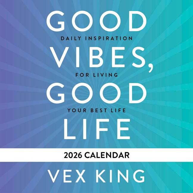 Produktbild: Good Vibes, Good Life Calendar 2026