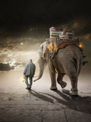 Produktbild: CALVENDO Puzzle Mit leichtem Gep&auml;ck | 1000 Teile Lege-Gr&ouml;&szlig;e 64x48cm Foto-Puzzle f&uuml;r gl&uuml;ckliche Stunden
