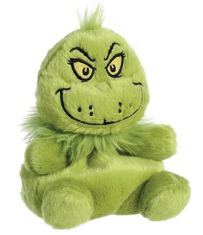 Produktbild: Aurora 15985 - Palm Pals Grinch, Pl&uuml;schfigur, ca.13 cm, Dr. Seuss