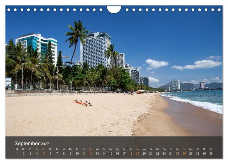 Produktbild: Traumstr&auml;nde in Vietnam (Wandkalender 2027 DIN A4 quer), CALVENDO Monatskalender