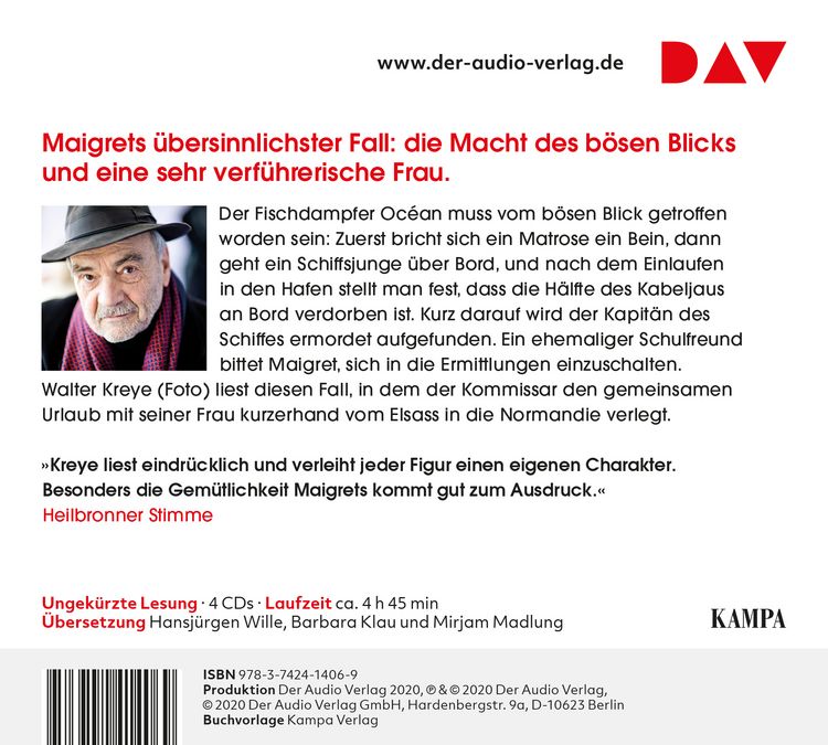 Produktbild: Maigret beim Treffen der Neufundlandfahrer