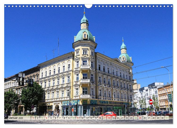 Produktbild: Stettin - Bedeutende Hafenstadt in Polen (Wandkalender 2026 DIN A3 quer), CALVENDO Monatskalender