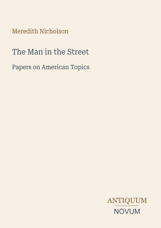 Produktbild: The Man in the Street