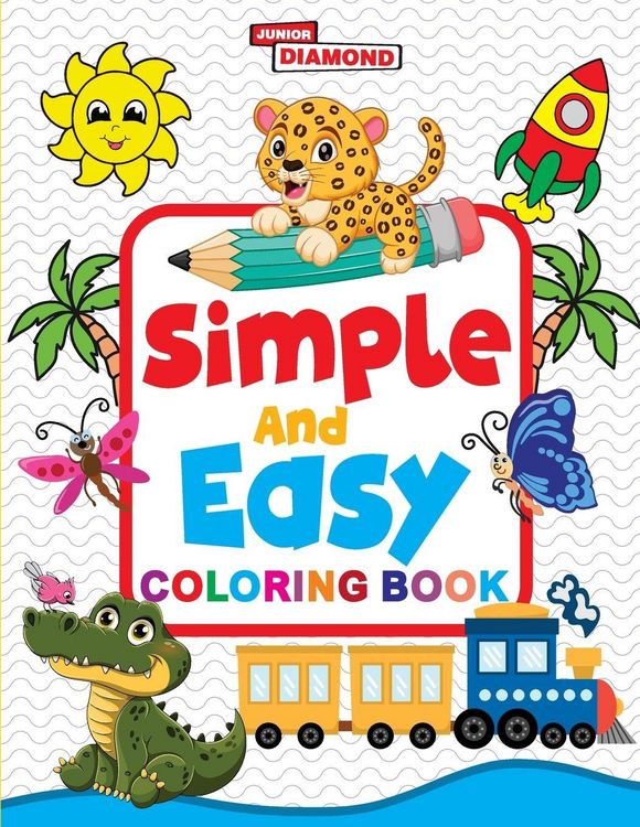 Produktbild: Simple and Easy Colouring Book