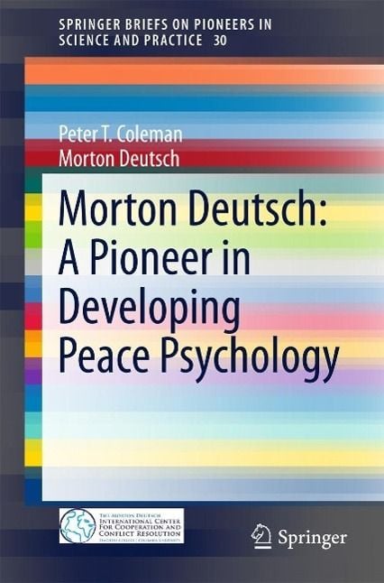 Produktbild: Morton Deutsch: A Pioneer in Developing Peace Psychology